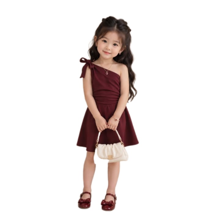 Girls frock design up to knee Outfit