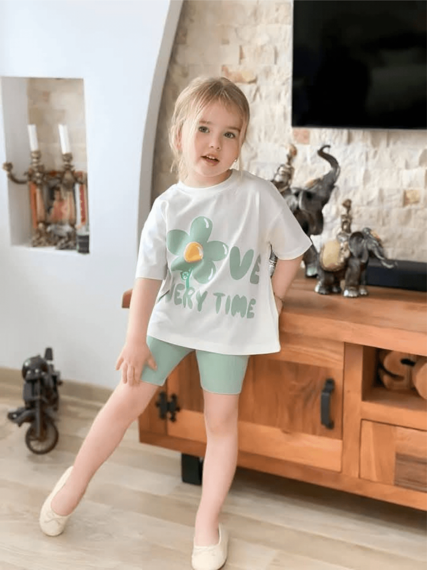 Kids Printed White Color T-shirt Set (6mths - 12yrs) - Childrengoods