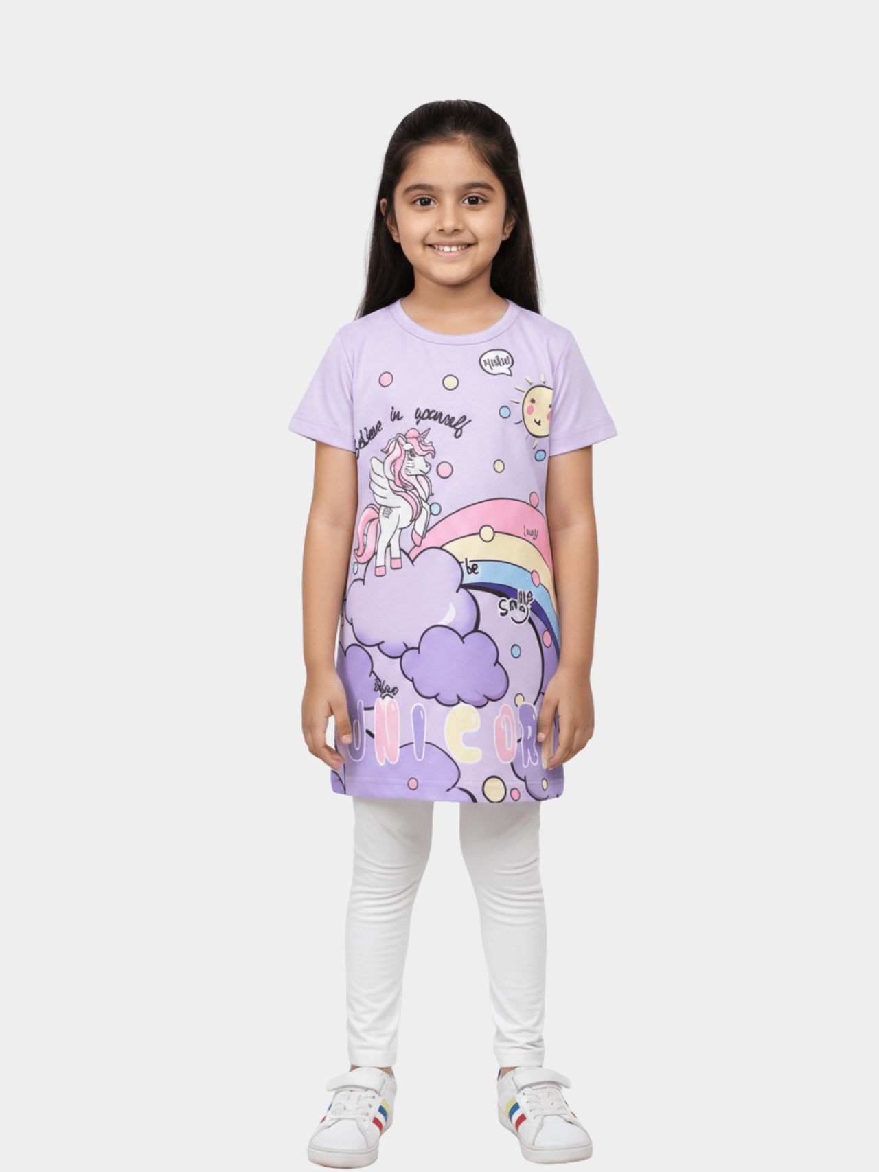 Kids Unicorn Floral Dress (6mths - 6yrs) - Childrengoods