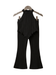 Girls Crop Top & Wide-Leg Pant Set
