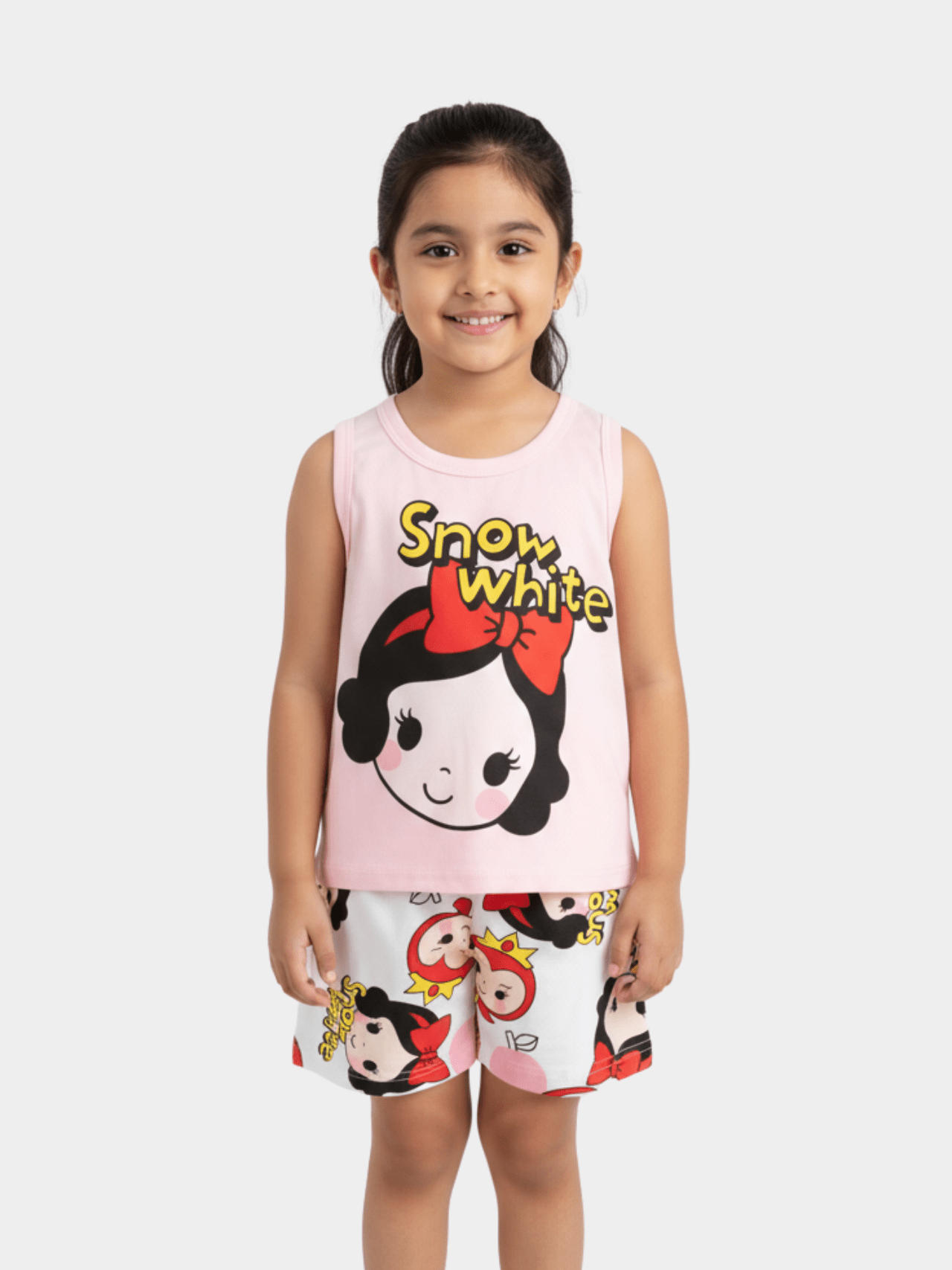 2pcs Snow White T-shirt Set For Kid Girl (6mths - 6yrs) - Childrengoods