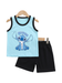 Kids Printed Tank Top & Shorts Set