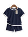 Kids contrast T-Shirt & Shorts Set