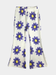 Girls Blue Daisy Ribbed Flared Pants
