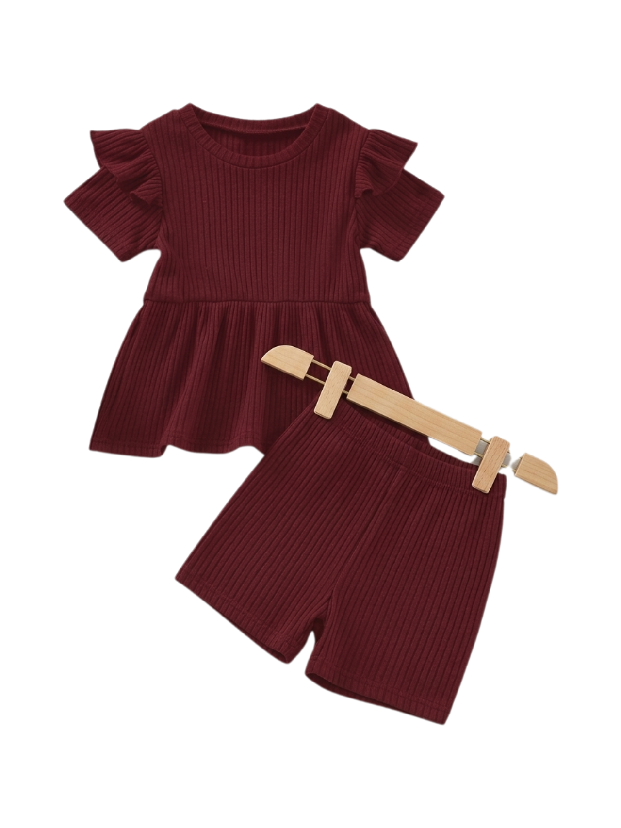 Girls Graphic Tee & Pleated Skirt Set
