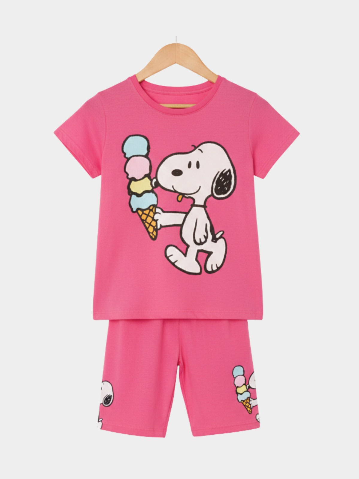Kids Graphic T-Shirt & Shorts Set