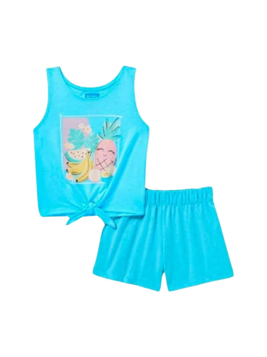 Kids Printed T-Shirt & Shorts Set