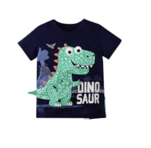 Official  Boys' T-Shirt - Royal Blue Bugs Bunny, Daffy & Sylvester Graphic Tee