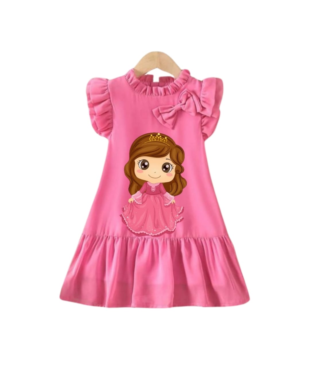 Kids Frog Print T-Shirt Dress