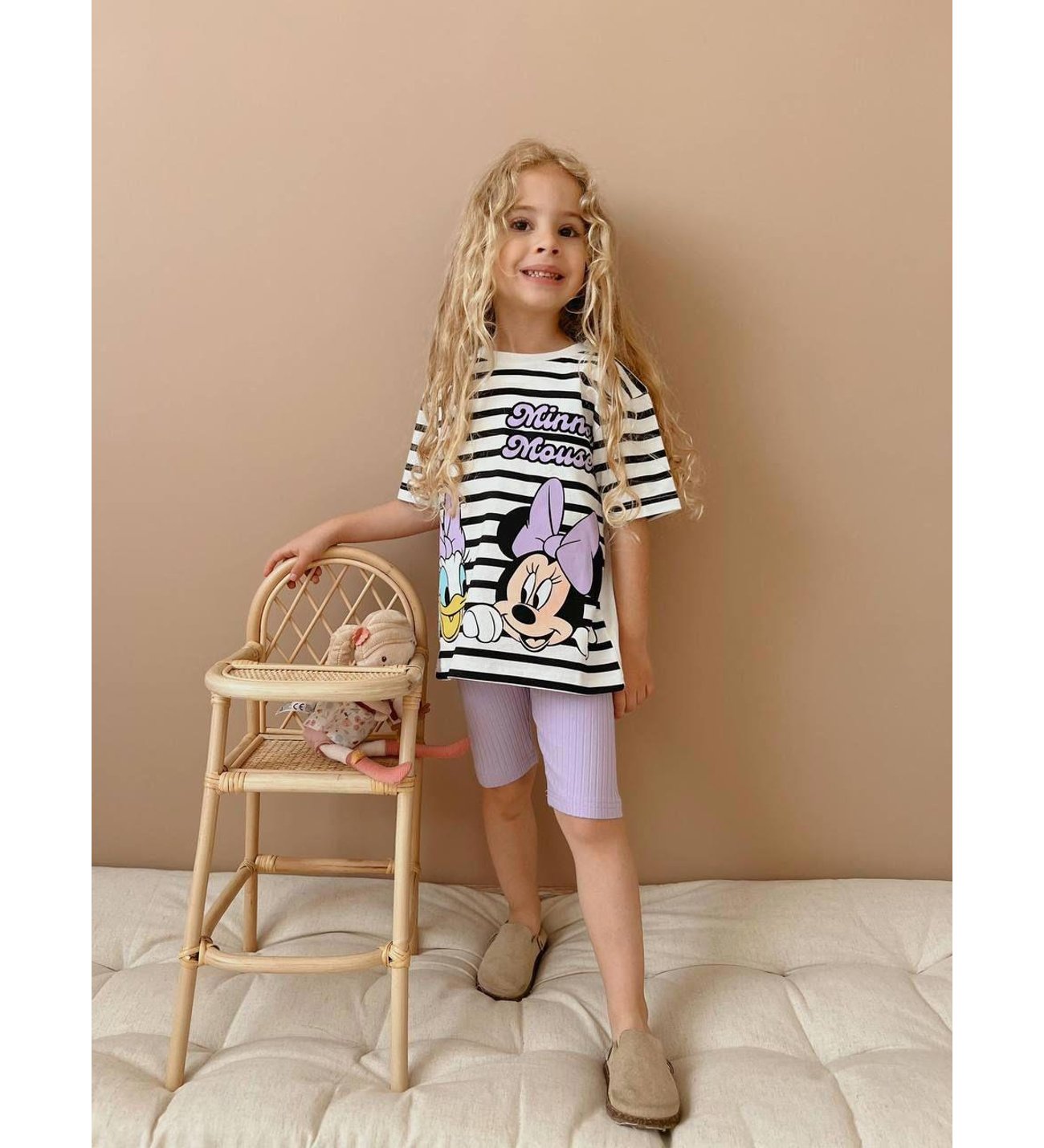 Girls Happiness Butterfly T-Shirt & Mint Shorts