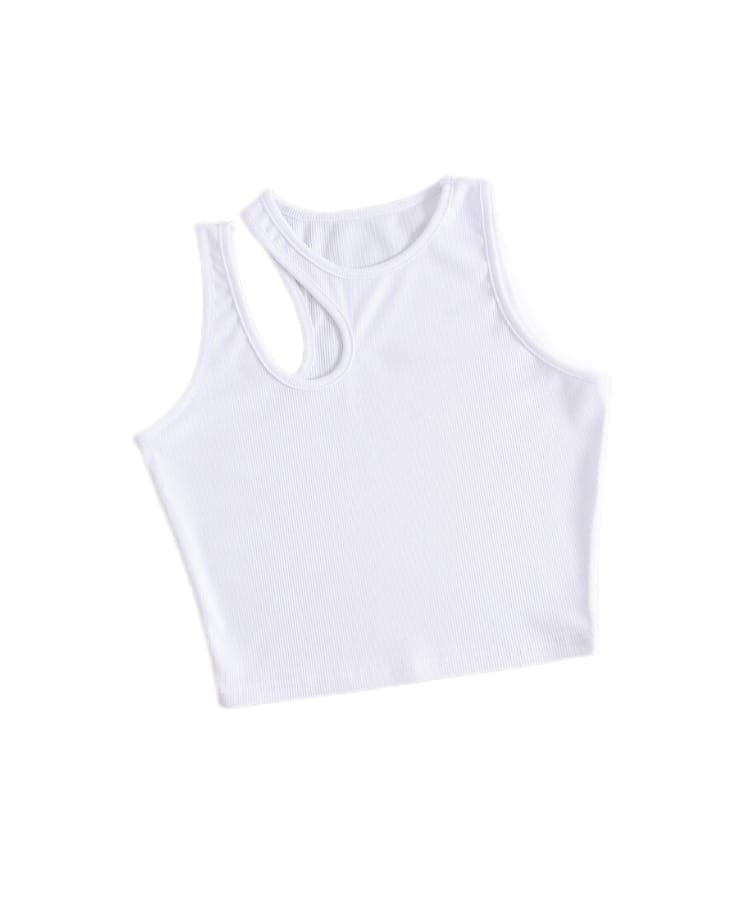 Girls  white stylish crops tops