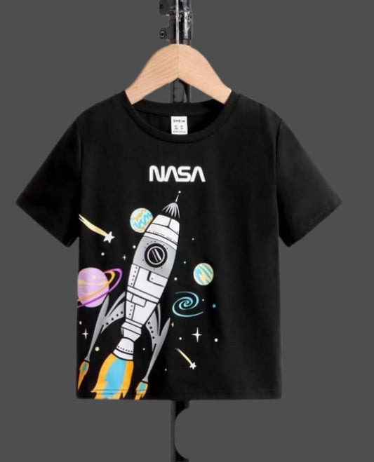 Nasa  printed t shirt  6 month to 12 years