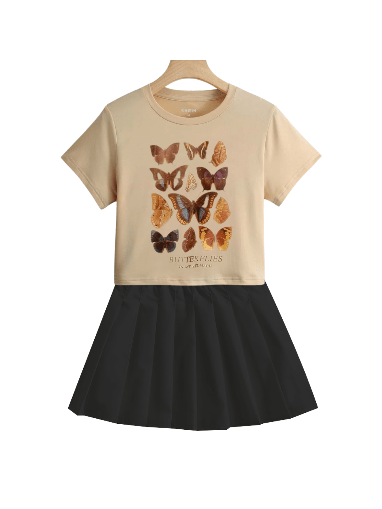 Girls T-shirt & Skirts Set - Childrengoods
