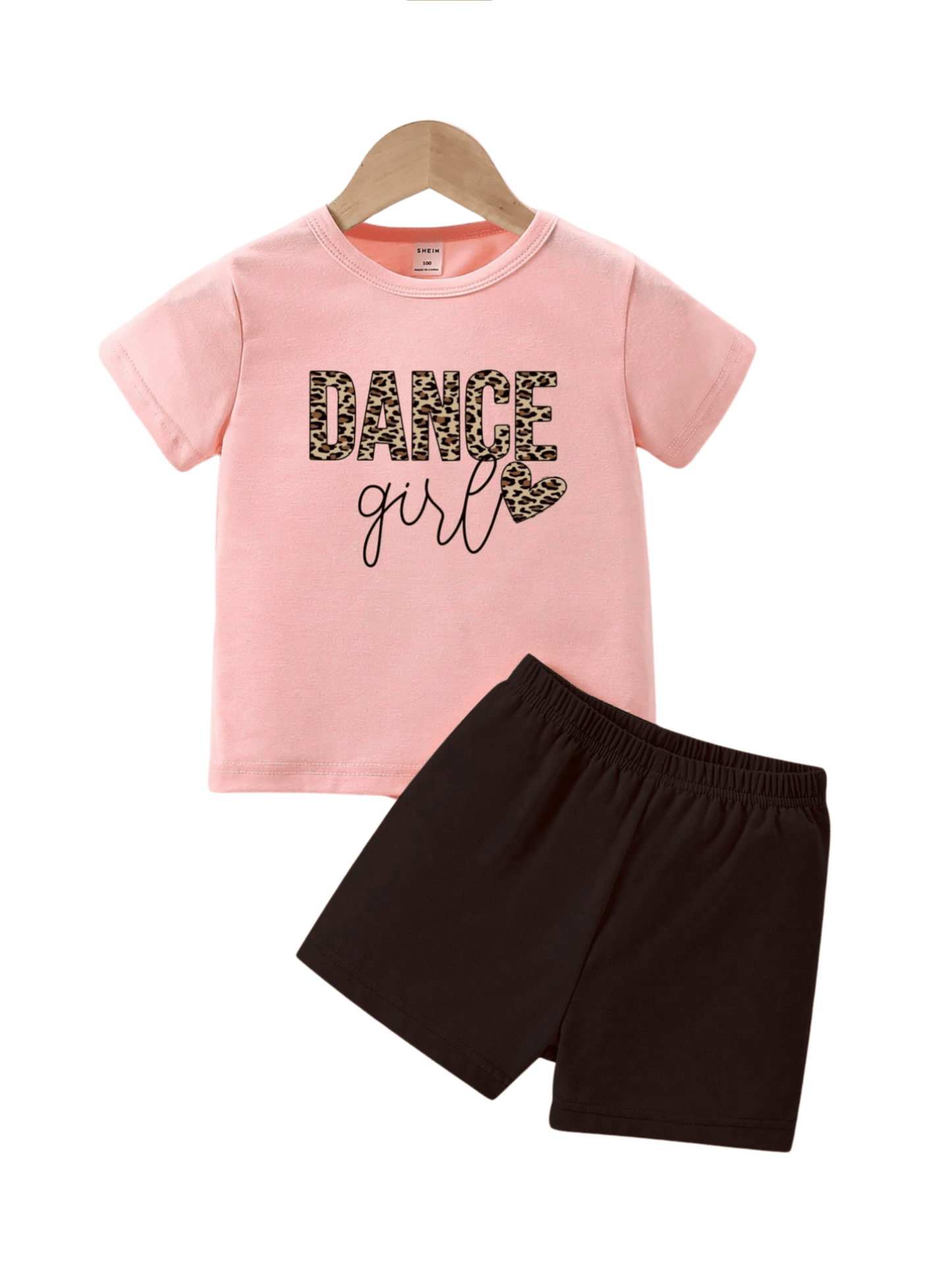 Kids 2pcs Dance Printed Set - Childrengoods