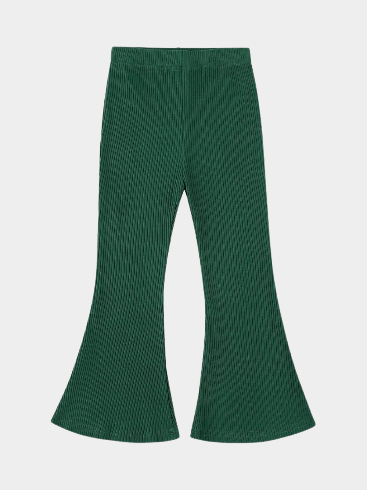 Kids Bottle Green Flared Pant (3yrs - 12yrs) - Childrengoods