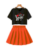 Kids Girls Stylish Skirt Set - Childrengoods