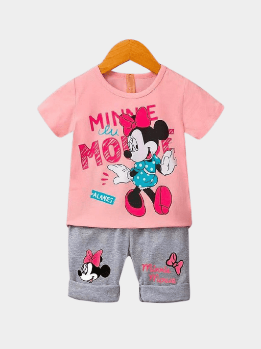 Kids Micky Mouse T-shirt Set (6mths - 6yrs) - Childrengoods