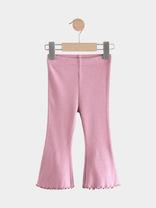 Kids Rosy Pink Flared Long Pant (3yrs - 12yrs) - Childrengoods