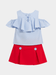 Kids Stylish Skirt set (6mths - 6yrs) - Childrengoods