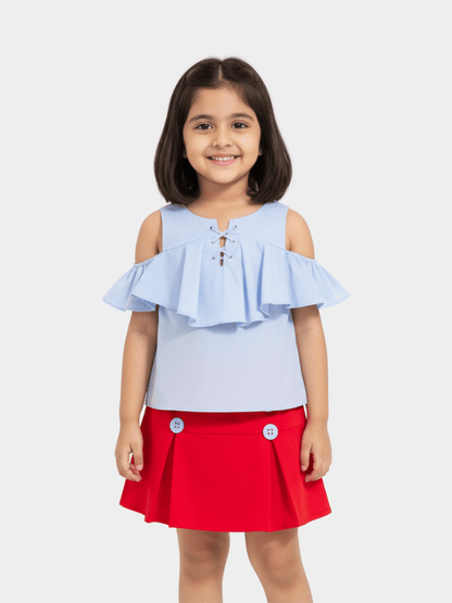 Kids Stylish Skirt set (6mths - 6yrs) - Childrengoods