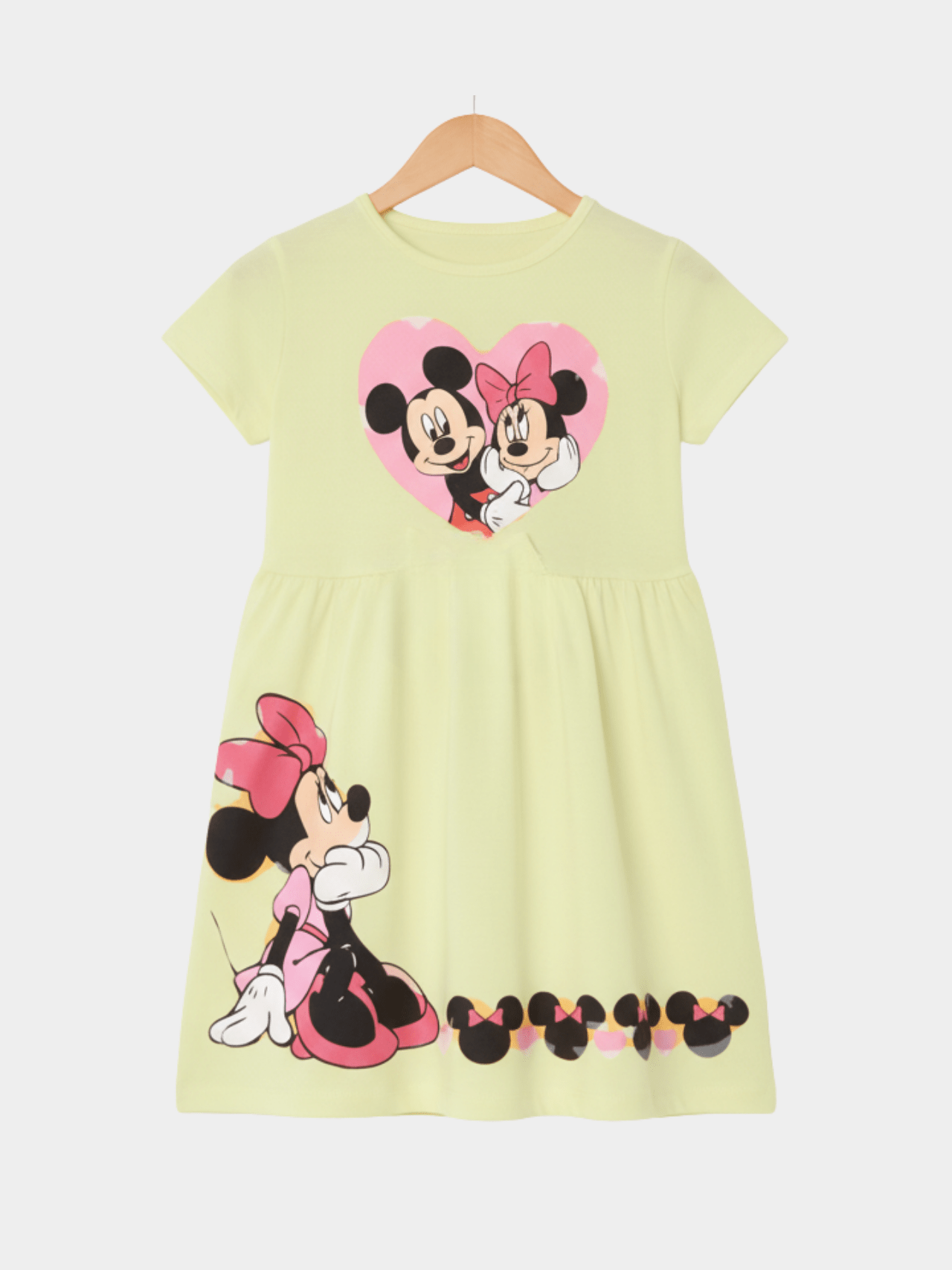 Minnie Mouse Floral Dress For Kid Girl (6mths - 6yrs) - Childrengoods
