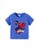 Official Marvel Spider - Man Action T-Shirt - Boys' Royal Blue Graphic Cotton Tee - Childrengoods