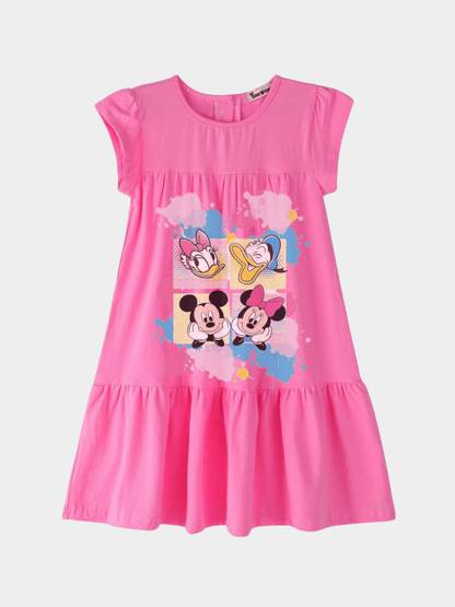 Stylish Floral Dress (6yrs - 12yrs) - Childrengoods