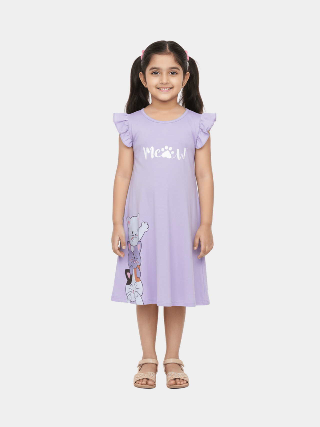 Stylish Floral Dress (6yrs - 12yrs) - Childrengoods