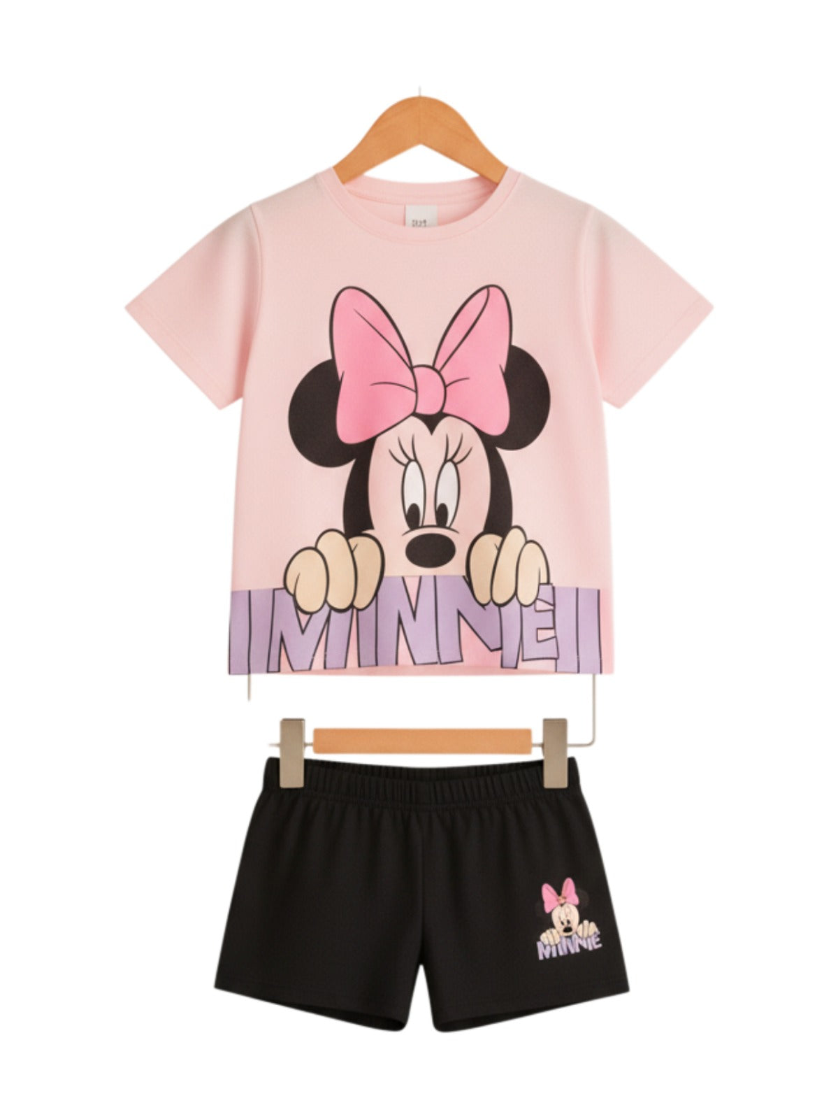 Kids Colourful Print T-Shirt & Shorts Set